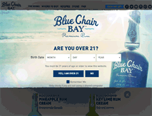 Tablet Screenshot of bluechairbayrum.com